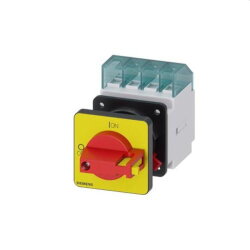 Siemens Not-Aus-Schalter 3polig Frontbefestigung...