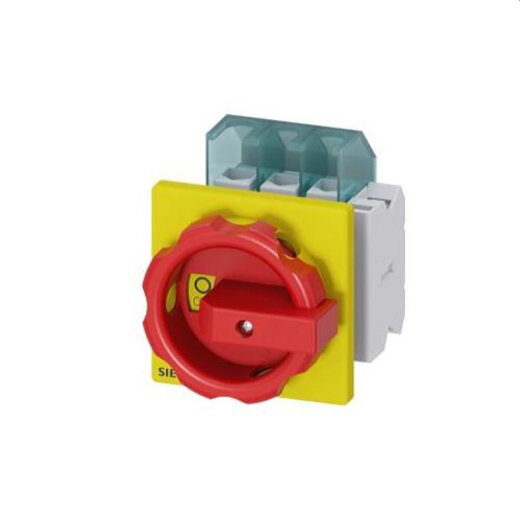 Siemens Not-Aus-Schalter 3polig Frontbefestigung 3LD2203-1TP53