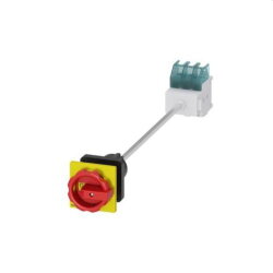 Siemens Not-Aus-Schalter 3polig Bodenbefestigung...