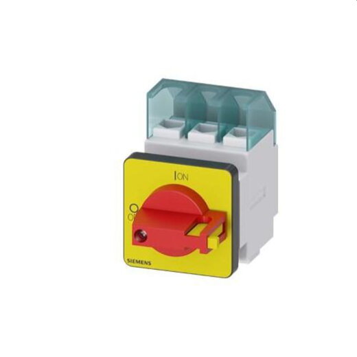 Siemens Not-Aus-Schalter 3polig Frontbefestigung 3LD2222-0TK13