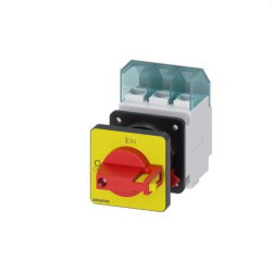 Siemens Not-Aus-Schalter 3polig Frontbefestigung...