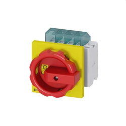 Siemens Not-Aus-Schalter 4polig Frontbefestigung...