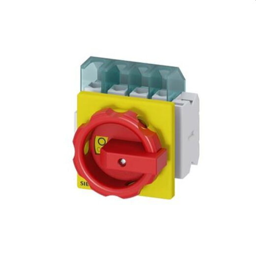 Siemens Not-Aus-Schalter 4polig Frontbefestigung 3LD2103-2EP53