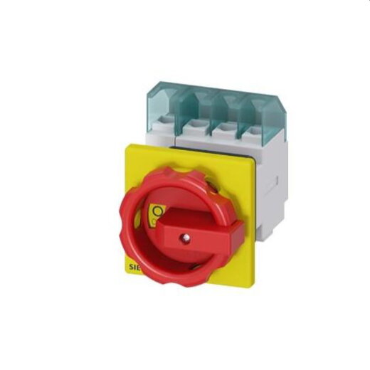 Siemens Not-Aus-Schalter 4polig Frontbefestigung 3LD2154-1TL53