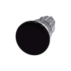 Siemens Pilzdrucktaster 22mm rund schwarz 40mm...