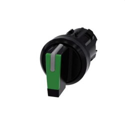 Siemens Knebelschalter beleuchtbar 22mm rund gruen