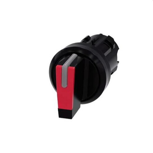 Siemens Knebelschalter beleuchtbar 22mm rund rot