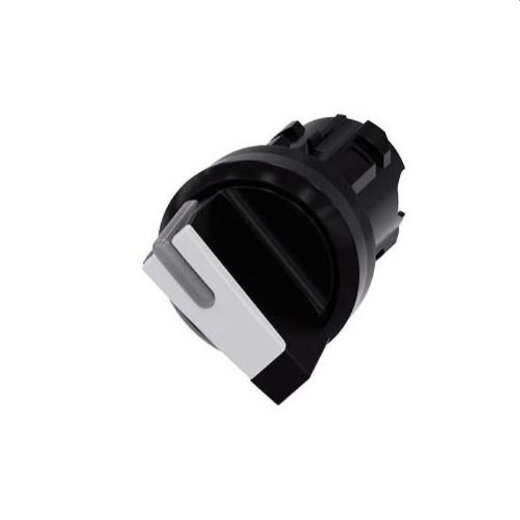 Siemens Knebelschalter beleuchtbar 22mm rund schwarz weiss