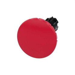 Siemens Not-Aus-Pilztaster 22mm rund rot 60mm...