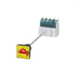 Siemens Hauptschalter 3LD2517-1TL13 4polig Bodenbefestigung