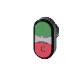 Siemens Doppeldrucktaster 3SU1001-3AB42-0AK0 beleuchtet...