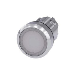 Siemens Drucktaster beleuchtet 22mm rund weiss...