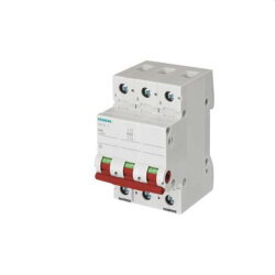 Siemens Ausschalter 5TL1363-1 63A 3polig mit rotem Griff