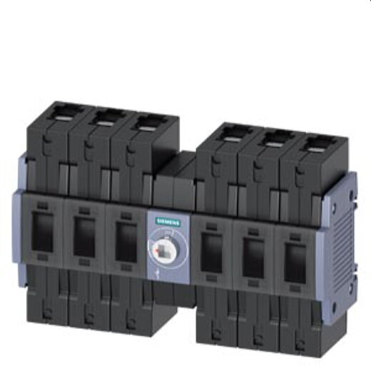 Siemens Lasttrennschalter 6polig 80A Gr. 2 Frontantrieb mittig 3KD2860-2NE20-0