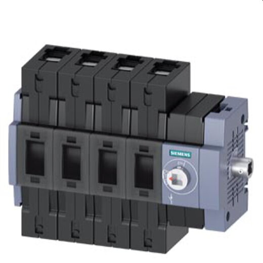 Siemens Lasttrennschalter 80A Gr. 2 Seitenantrieb rechts 3KD2844-2NE40-0