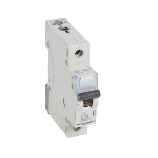 Legrand Leitungsschutzschalter, Automat TX3 B20A 1polig 10kA 1M