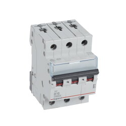 Legrand Leitungsschutzschalter, Automat TX3 B16A 3polig...