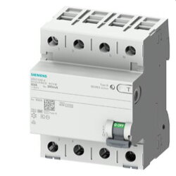 Siemens FI-Schutzschalter 4polig Typ B+ 40A 30mA 400V...