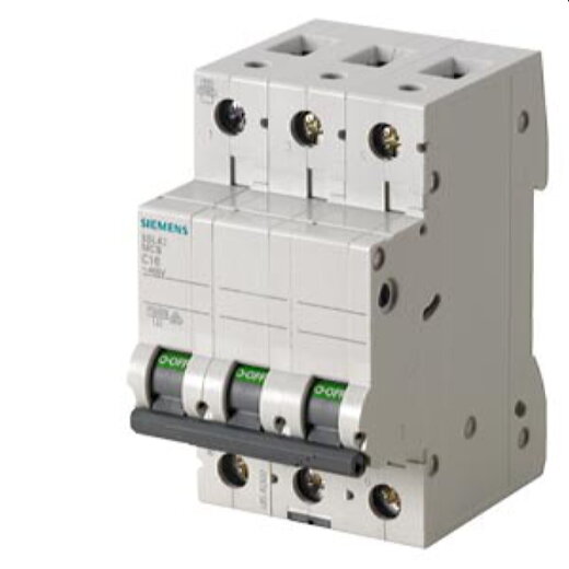 Siemens Leitungsschutzschalter 400V 3polig D6A 5SL4306-8