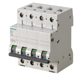 Siemens Leitungsschutzschalter 400V 4polig B3A 5SL4403-6