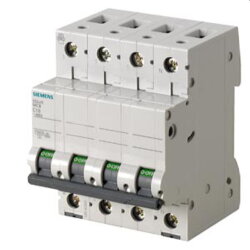 Siemens Leitungsschutzschalter 400V 3+Npolig B10A 5SL4610-6