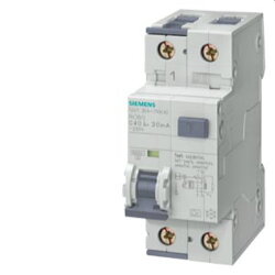 Siemens FI/LS-Schalter C6/0,3A 10kA 1polig+N 5SU1654-7KK06