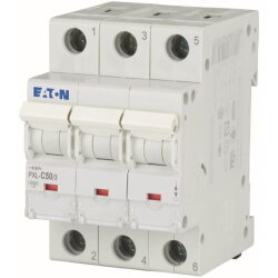 EATON Electric Leitungsschutzschalter PXL-C50/3 C50A 3polig