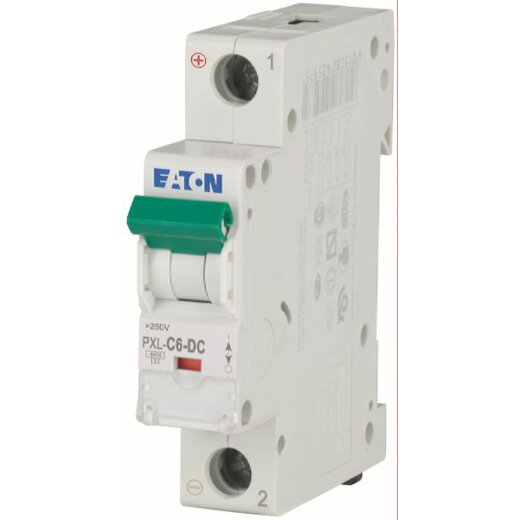 EATON Electric Leitungsschutzschalter PXL-C6-DC C6A 1polig Allstrom