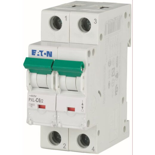 EATON Electric Leitungsschutzschalter PXL-C6/2 C6A 2polig