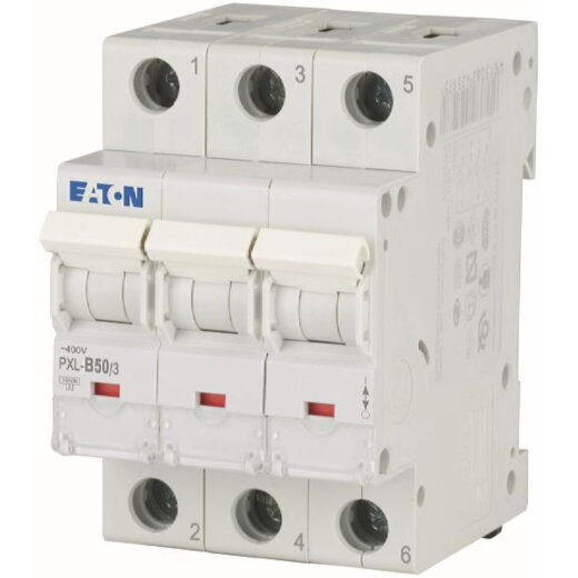 EATON Electric Leitungsschutzschalter PXL-B50/3 B50A 3polig
