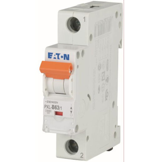 EATON Electric Leitungsschutzschalter PXL-B63/1 B63A 1polig