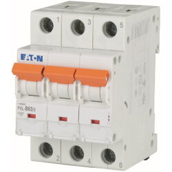 EATON Electric Leitungsschutzschalter PXL-B63/3 B63A 3polig