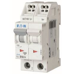 EATON Electric Leitungsschutzschalter PLI-B16/1N B16A...