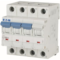 EATON Electric Leitungsschutzschalter PXL-B20/3N B20A...