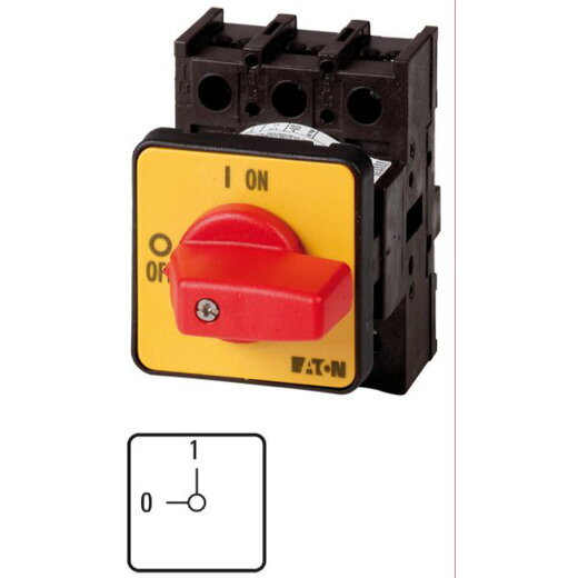 EATON Electric Not-Aus-Schalter P1-25/E-RT Einbau
