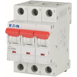 EATON Electric Leitungsschutzschalter PXL-D10/3 D10A 3polig