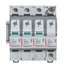Legrand Überspannungsableiter 412247 SPD T2 40KA...