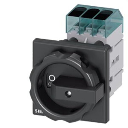 Siemens Lasttrennschalter 3LD3 Iu16A 7,5kW schwarz 3LD3054-0TK51