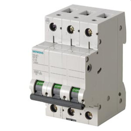 Siemens Leitungsschutzschalter C8A 3polig 6kA 5SL6308-7