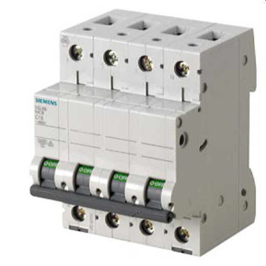 Siemens Leitungsschutzschalter C6A 3+Npolig 6kA 5SL6606-7