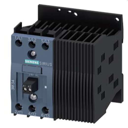 Siemens Halbleiterschütz 3RF3 3-phasig AC53 12,5A 3RF3412-1BB06