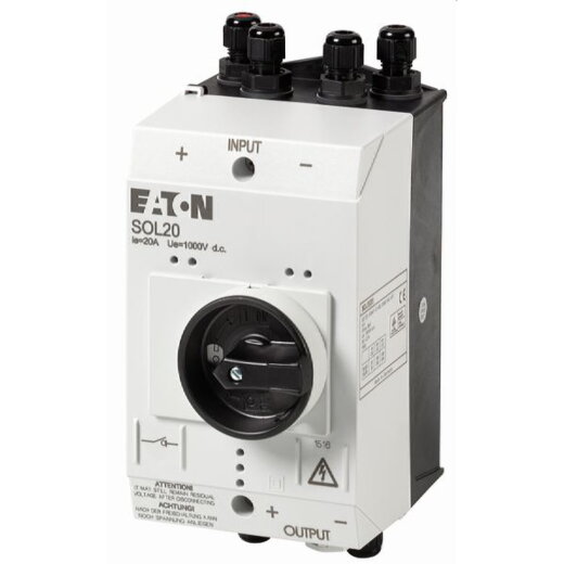 EATON Electric Lasttrennschalter SOL20/2MV DC 2 Strings