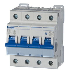 Doepke Leitungsschutzschalter DLS6I B16A 3polig+N 10KA