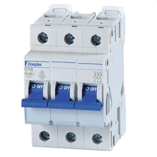 Doepke Leitungsschutzschalter DLS6I C4A 3polig 10KA