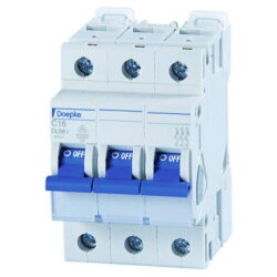 Doepke Leitungsschutzschalter DLS6I C50A 3polig 10KA