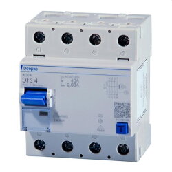 Doepke FI-Schutzschalter DFS4 125-4/0,03-A 4polig 125/0,03A