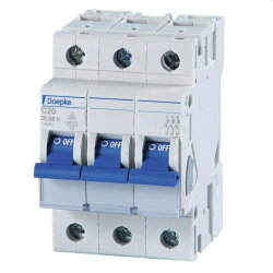 Doepke Leitungsschutzschalter DLS6H C25A 3polig 6KA