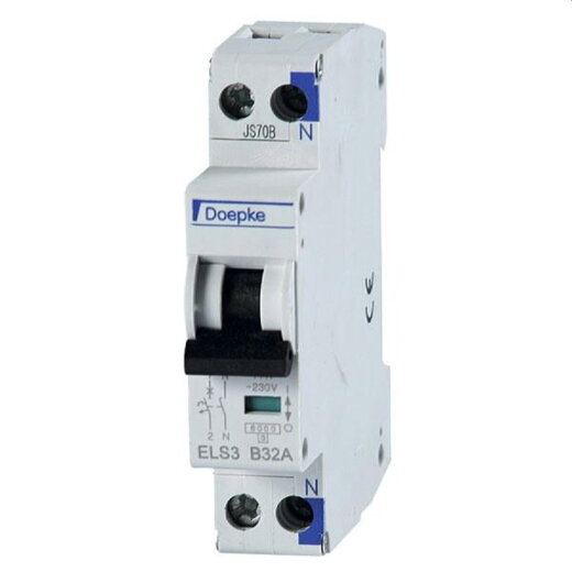 Doepke Leitungsschutzschalter ELS3 B16A 1polig+N 1TE