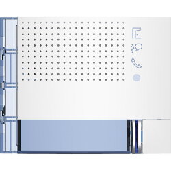 Bticino Frontblende 351112 f. Lautsp. LED 1RT ALLWHITE