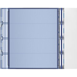 Bticino Tastenmodul 352042 Sfera New m. 4 Ruftasten ALLWHITE